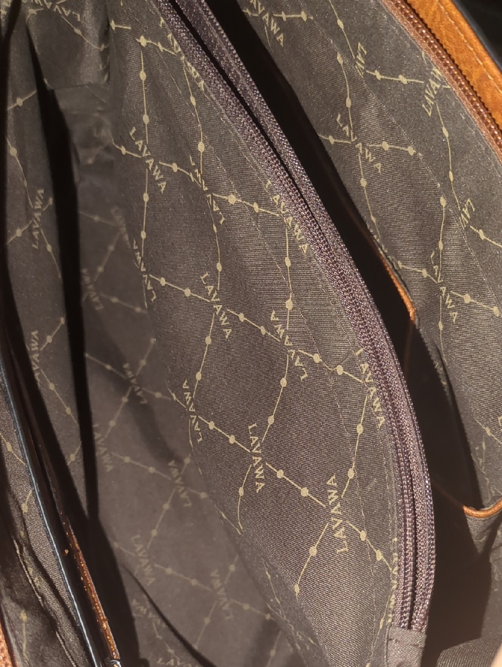🔥FINAL🔥Lavawa Brown Embossed Floral Tote Bag with Stud Accents - Picture 8 of 8